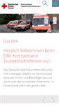 Mobile Screenshot of drk-tbb.de